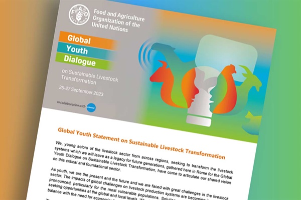 Global Youth Statement on Sustainable Livestock Transformation