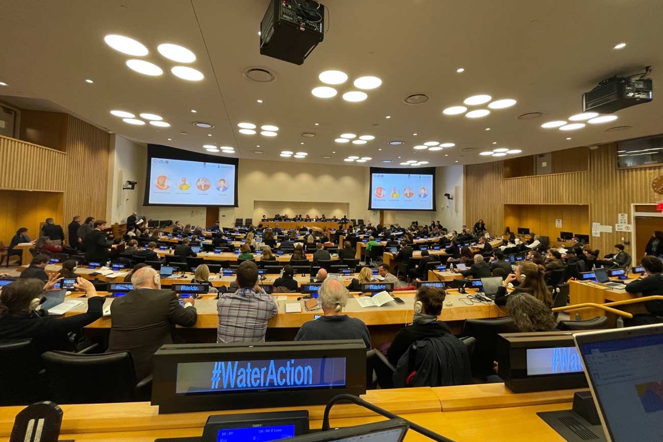 WFF co-organizes special event at the UN Water Conference